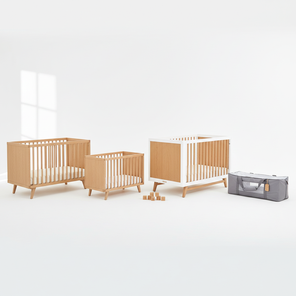 Standard vs mini vs convertible vs portable crib size comparison guide for parents