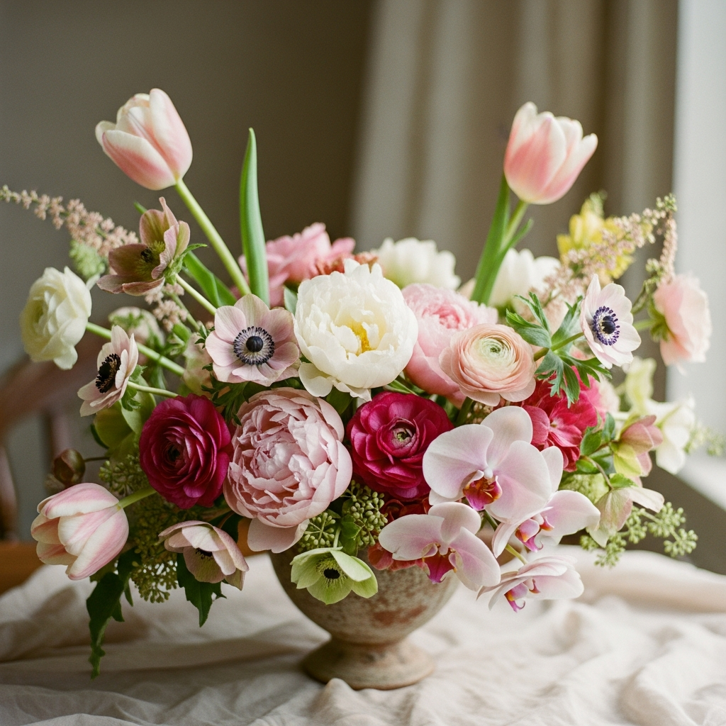 Beste Valentinstagsblumen außer Rosen Tulpen Pfingstrosen Orchideen