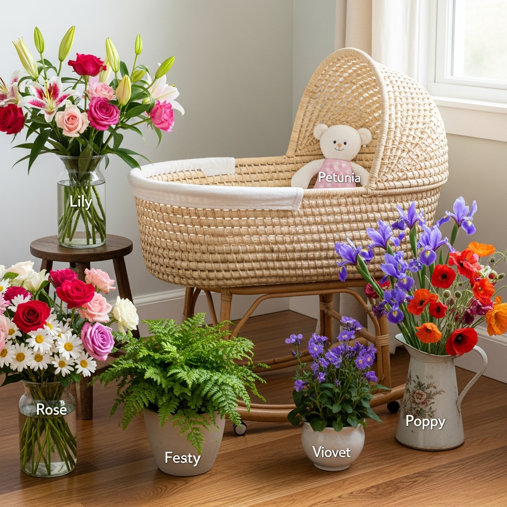 Naturinspirierte Blumennamen, die mit F für Babymädchen beginnen