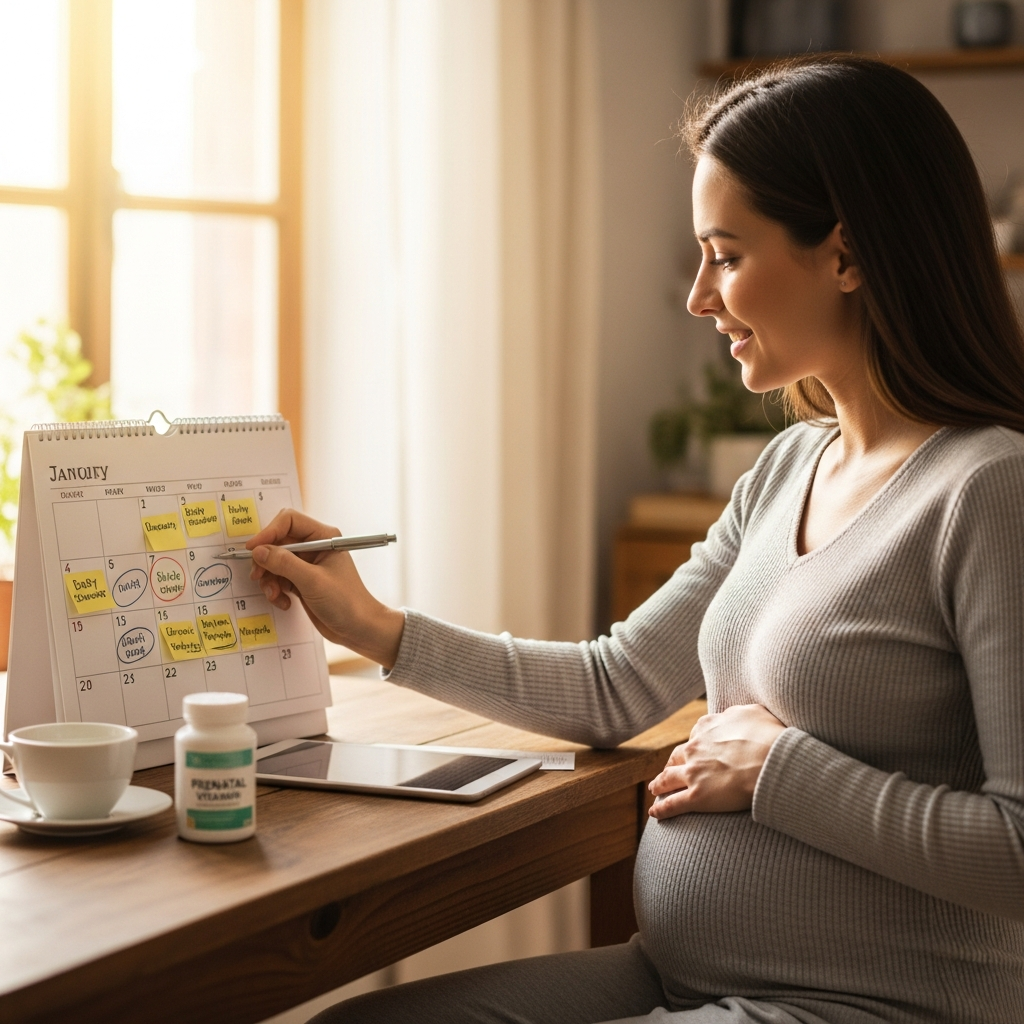 Track your IVF pregnancy milestones from transfer to due date IVF pregnancy timeline showing key milestones from transfer to delivery