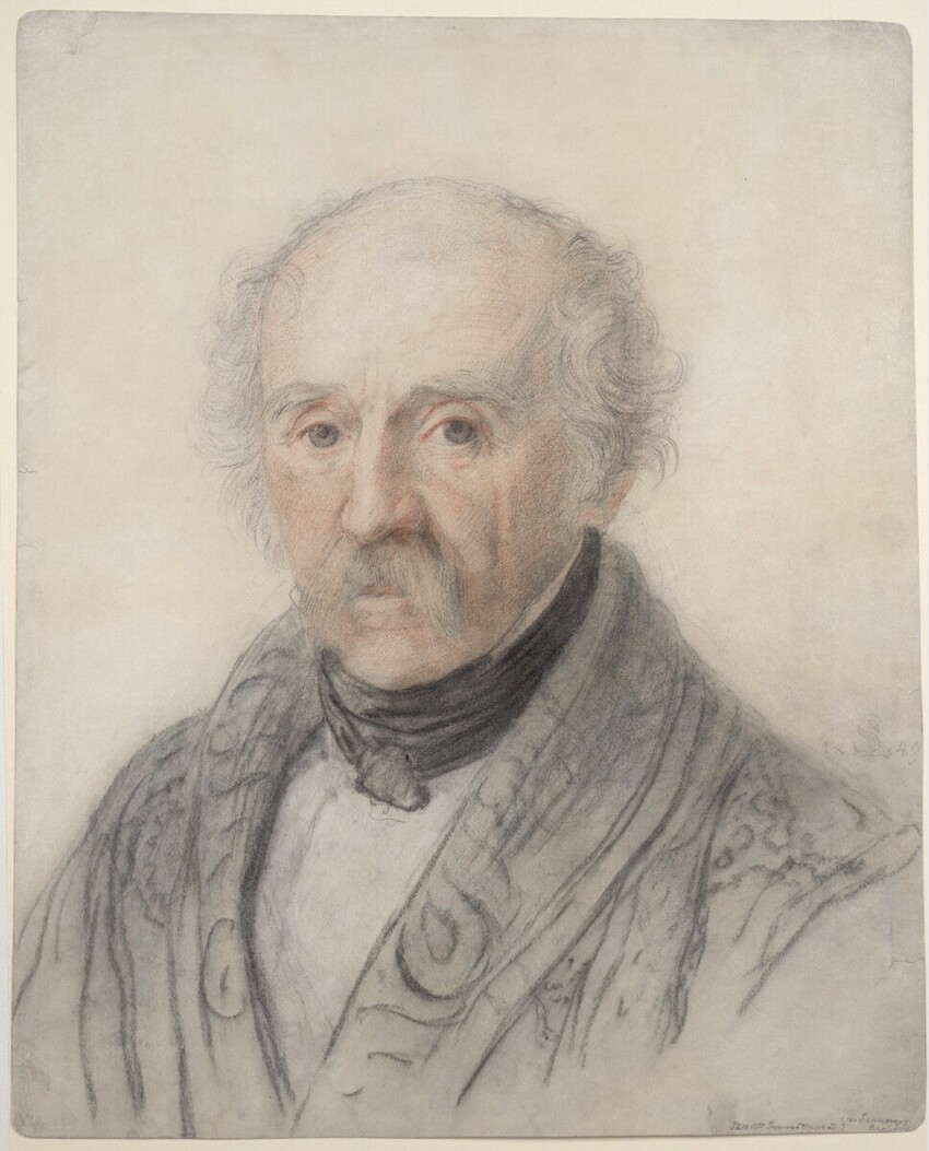Ludwig Ferdinand Schnorr von Carolsfeld (Königsberg 1788/89 - 1853 Wien) | Feldzeugmeister von Geppert | Displayed motifs: Human face, Man, Clothing, 