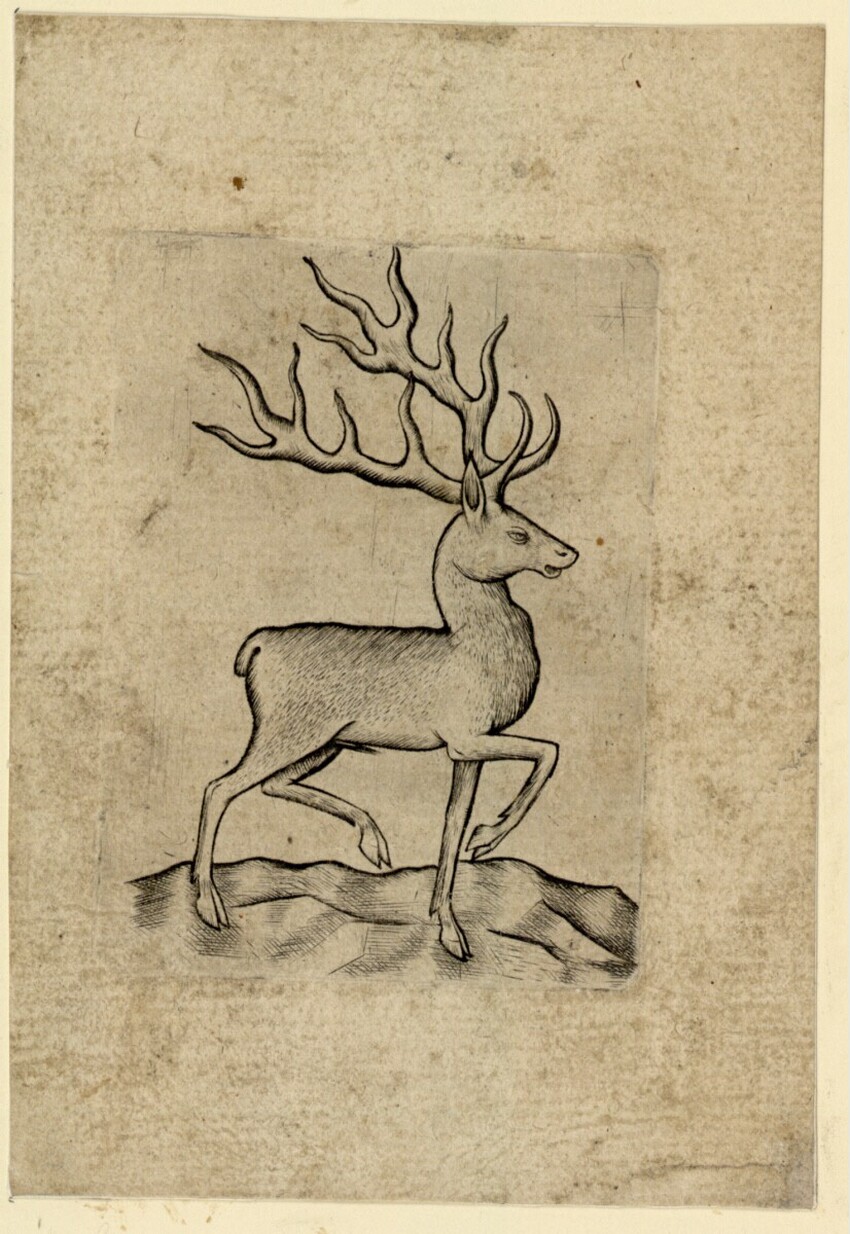 Anonym | Tier-Ass A | Displayed motifs: Deer, 