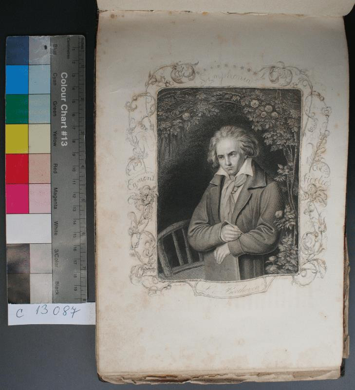 Albert Henry Payne | L. v. Beethoven. in Paynes Universum | Displayed motifs: Clothing, Human face, Person, Man, 