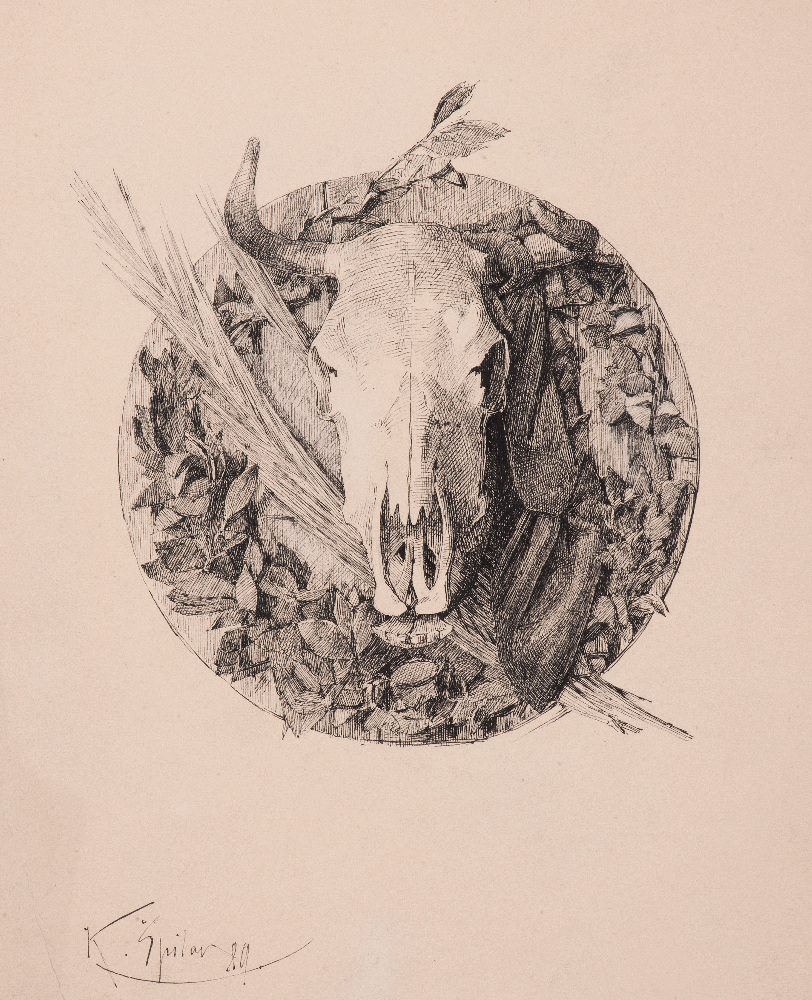 Špillar Karel | Trofes | Displayed motifs: Skull, Animal, 