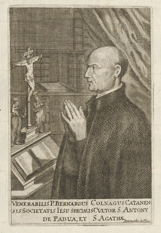 Winkler, Johann Christoph | Bernardus Colnagus | Displayed motifs: Man, Human face, Crucifixion, Clothing, Person, Latin cross, 