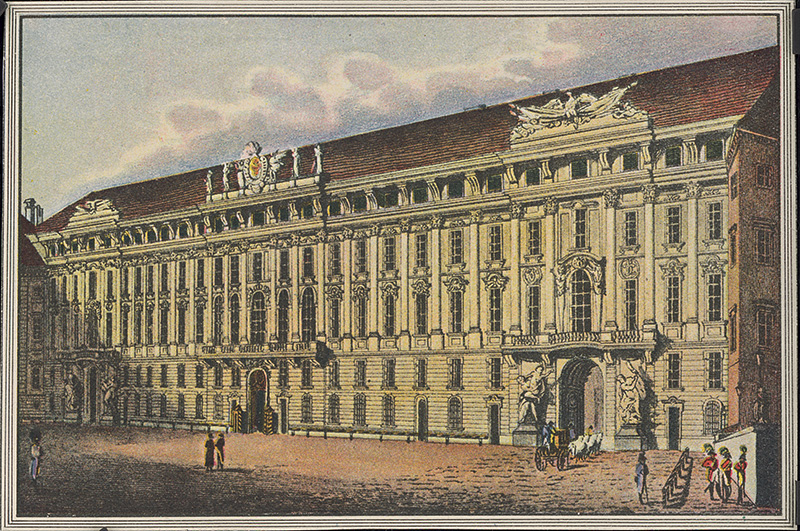 Zuts, Jozef, Gurk, Eduard | Pohľad z Viedne | Displayed motifs: Building, 