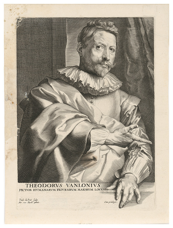 Pontius, Paulus, Dyck, Anthony van | Theodor van Lonius | Displayed motifs: Man, Human face, Clothing, Human hand, Wound, 