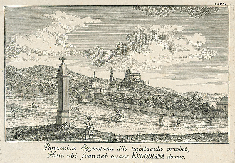 Mikovíny, Samuel, Kaltschmidt, Abraham | Smolenice | Displayed motifs: Tower, Person, 