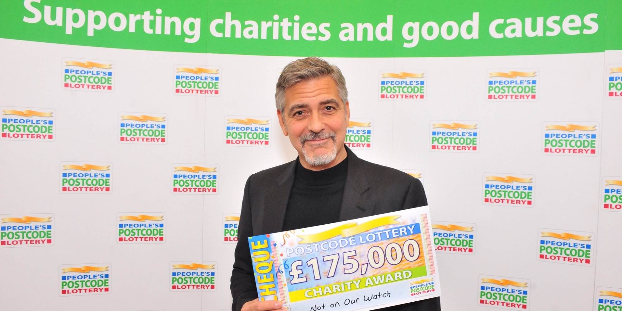 George Clooney Given 175 000 Charity Cheque In Edinburgh Tfn