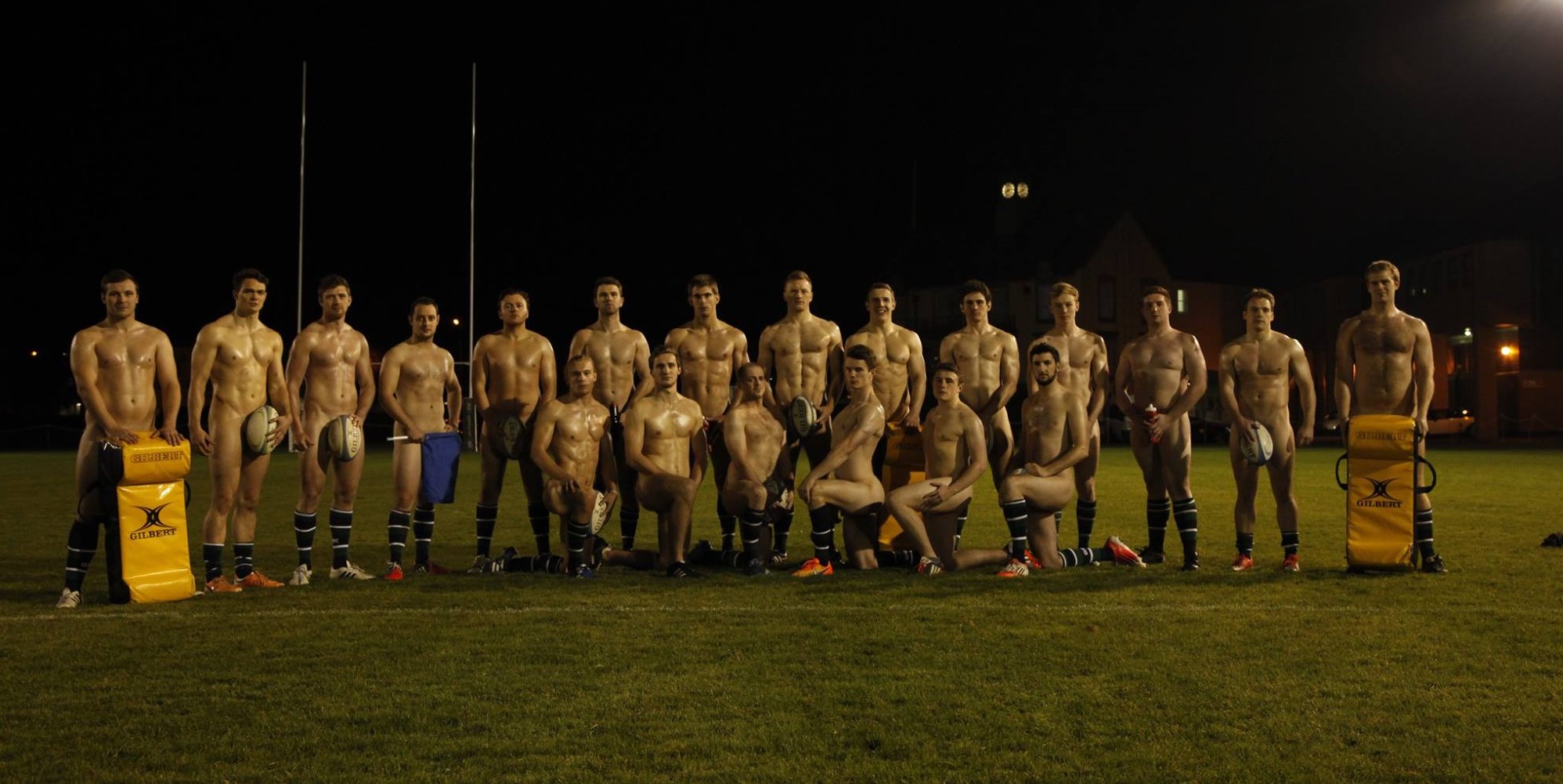UK Sports Teams Naked for Charity