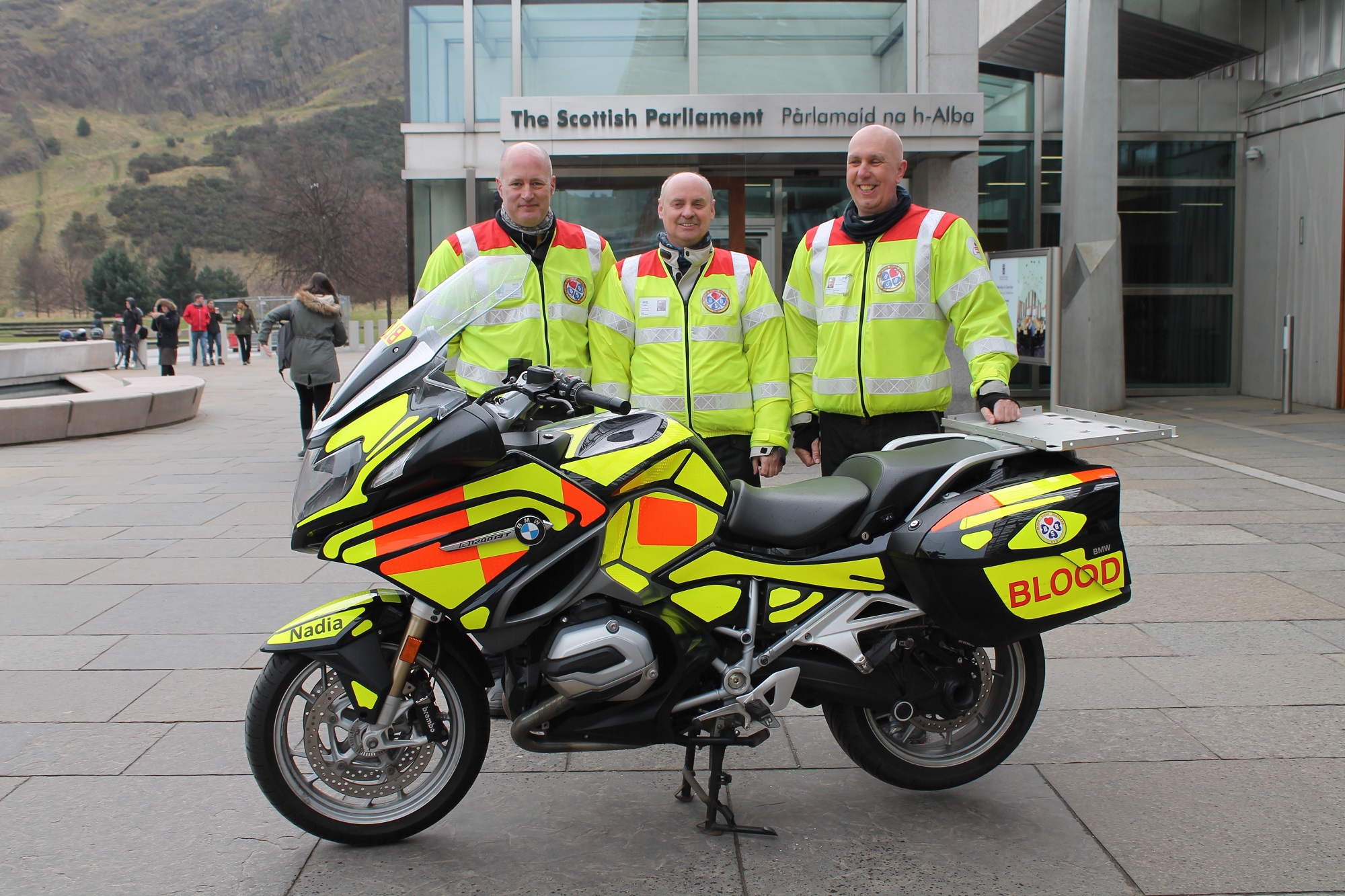 Born to run Blood Bikes’ double joy at Scottish Charity Awards TFN