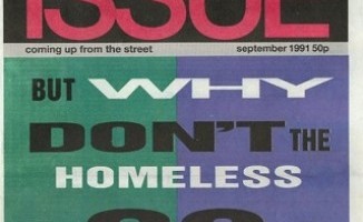 The first edition of the Big Issue