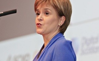 First Minister Nicola Sturgeon at last year's ceremony