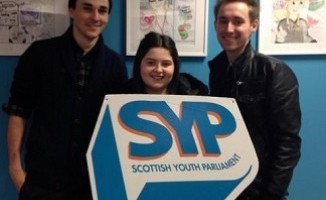 Riordan Langan-Fortune MSYP, Terri Smith MSYP and Joshua McCormick MSYP