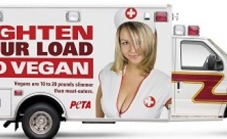 Vegan ambulance advert