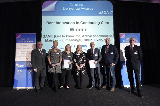 Winners of Scotland’s Dementia Awards revealed