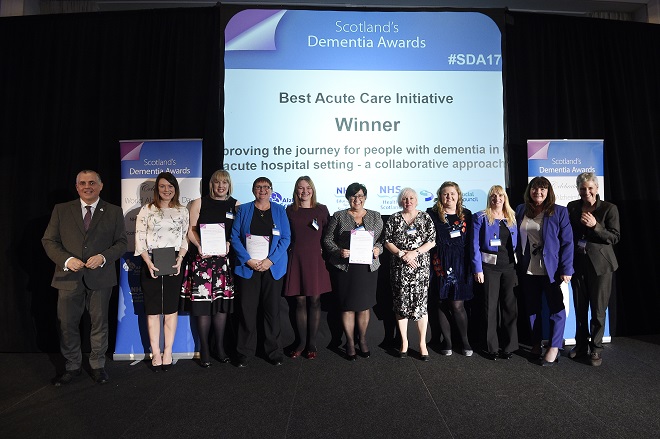 Winners of Scotland’s Dementia Awards revealed