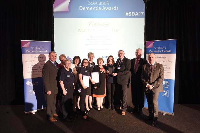 Winners of Scotland’s Dementia Awards revealed