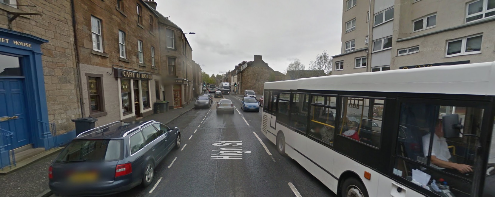 5. High Street, Linlithgow (48 microgrammes nitrogen dioxide per cubic metre)