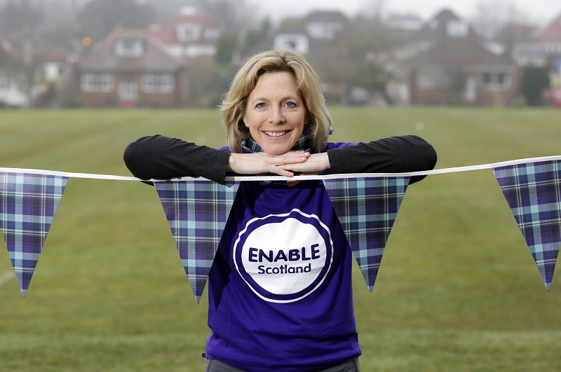 Hazel urges people to get set for the Edinburgh Kiltwalk