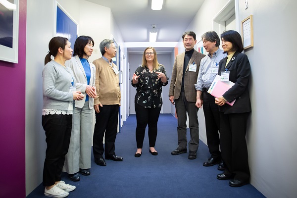 Japanese academics learn Scottish care approach