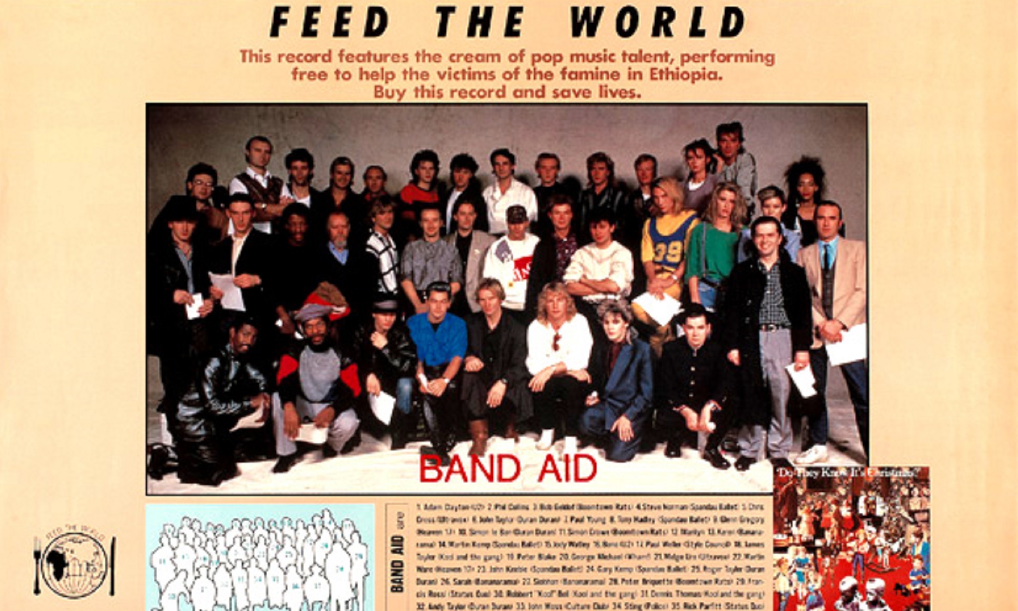 Band Aid and Live Aid