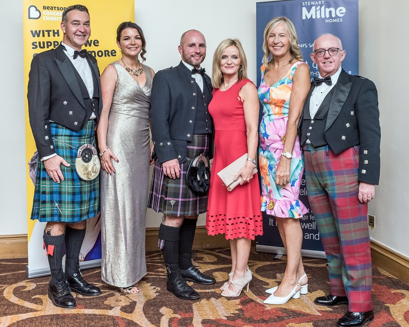 Stewart Milne Homes raises £30,000 for Beatson Cancer Charity at ball