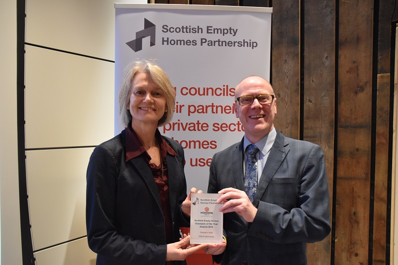 Award for empty homes project