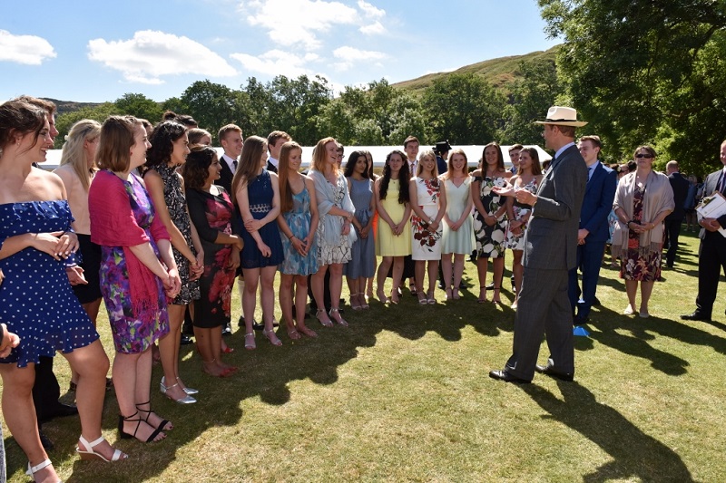 Youngsters enjoy day at the Palace