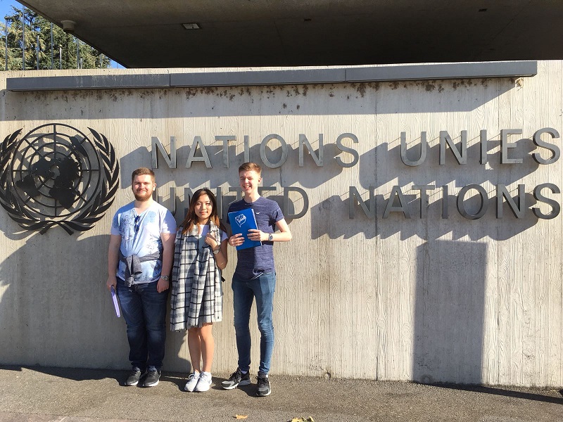 Scotland’s young people take centre stage in Geneva