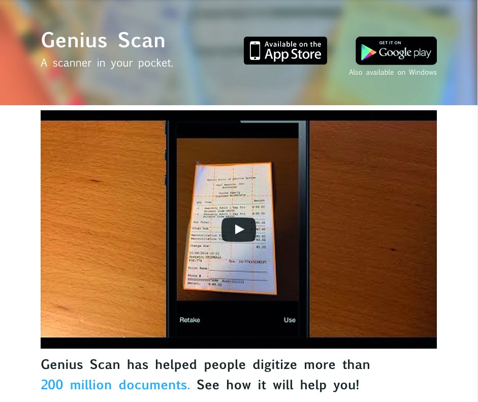 2. Genius Scan