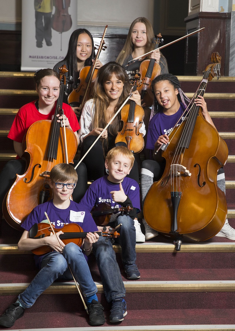 Nicola Benedetti and Big Noise join 320 young people for Festival of Strings Dundee