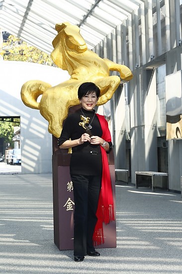 凌波與大小金馬合照 凌波與大小金馬合照