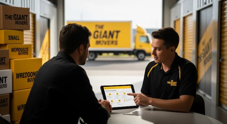 Custom moving plans and transparent pricing