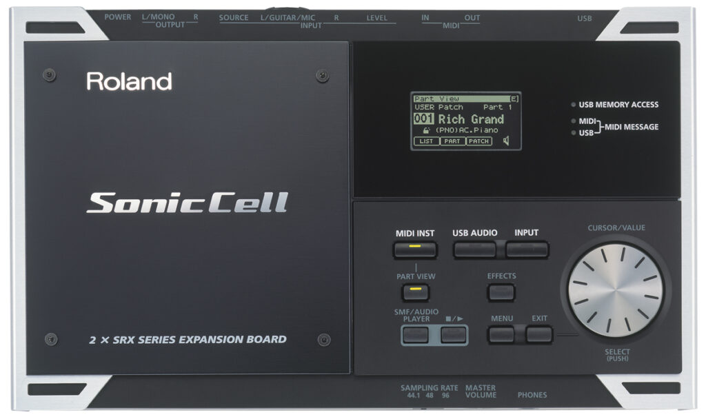 Expandable Synthmodul mit Audio Interface