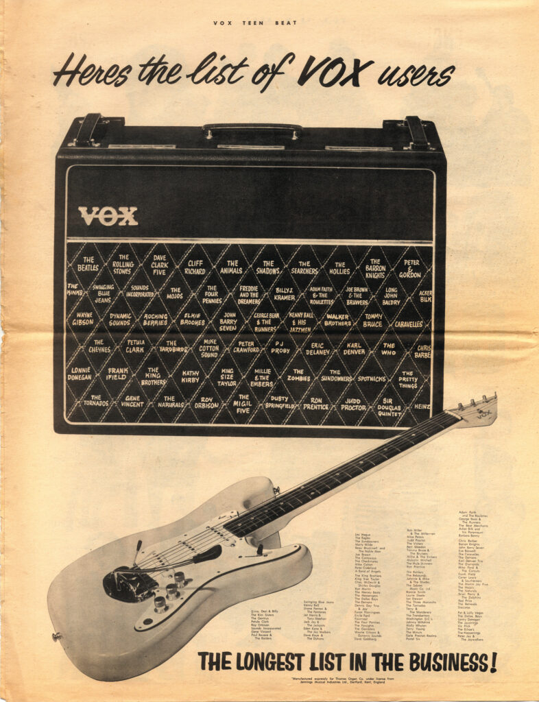 Vox - ein Hersteller mit Tradition