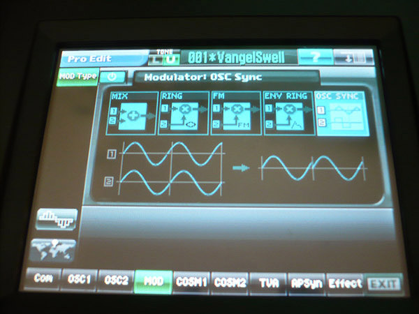 Oszillator Modulation