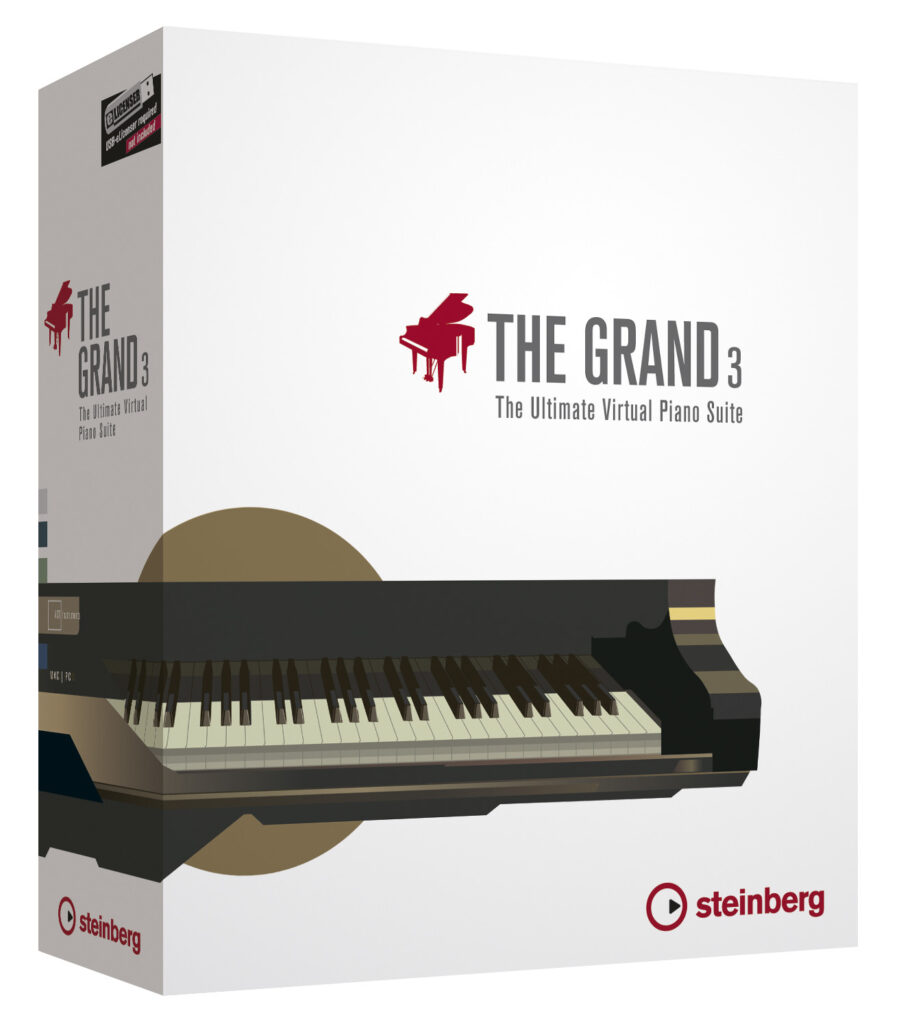 "The Grand 3" Box im typischen Steinberg-Look