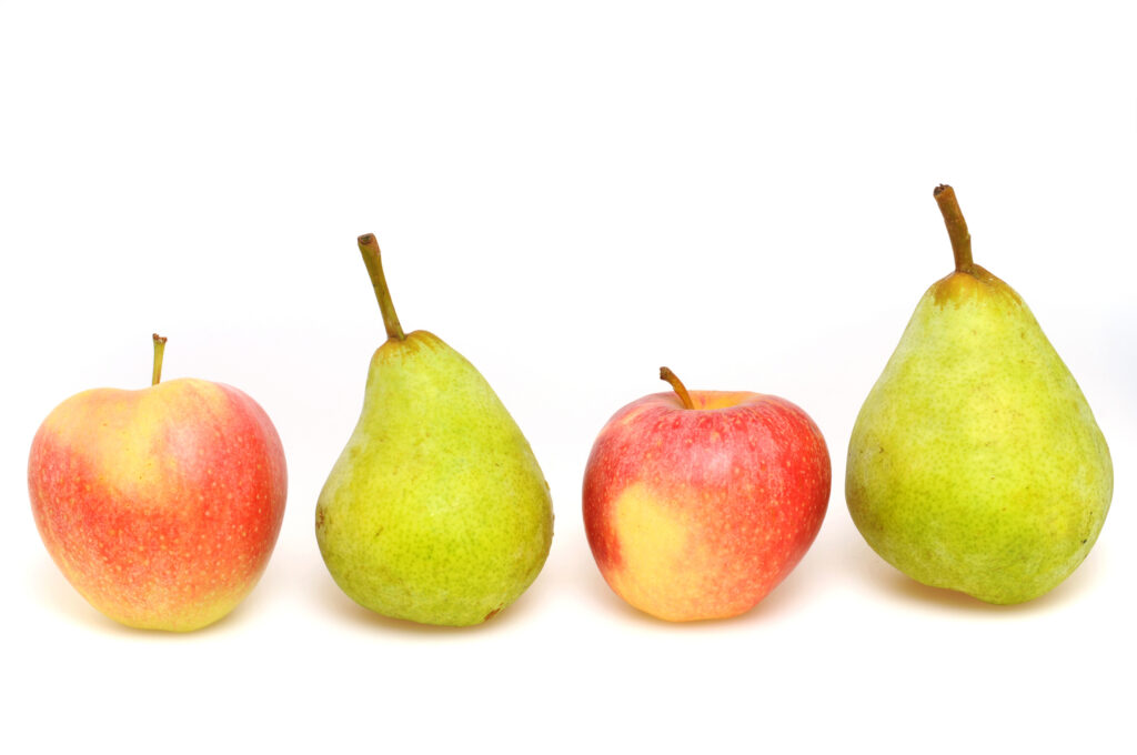 Äpfel und Birnen / Apples and pears