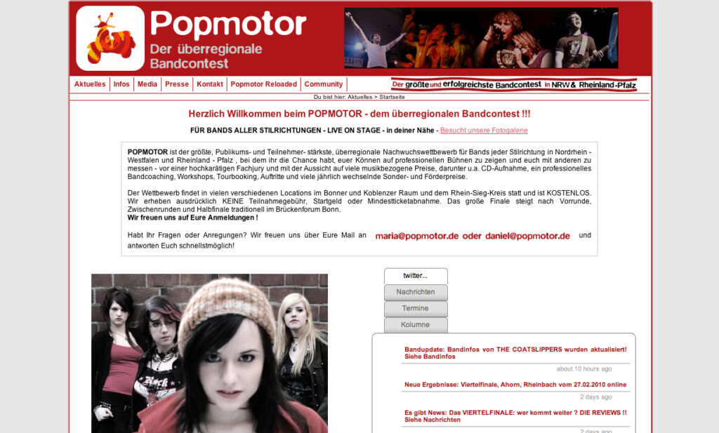 Popmotor Bild