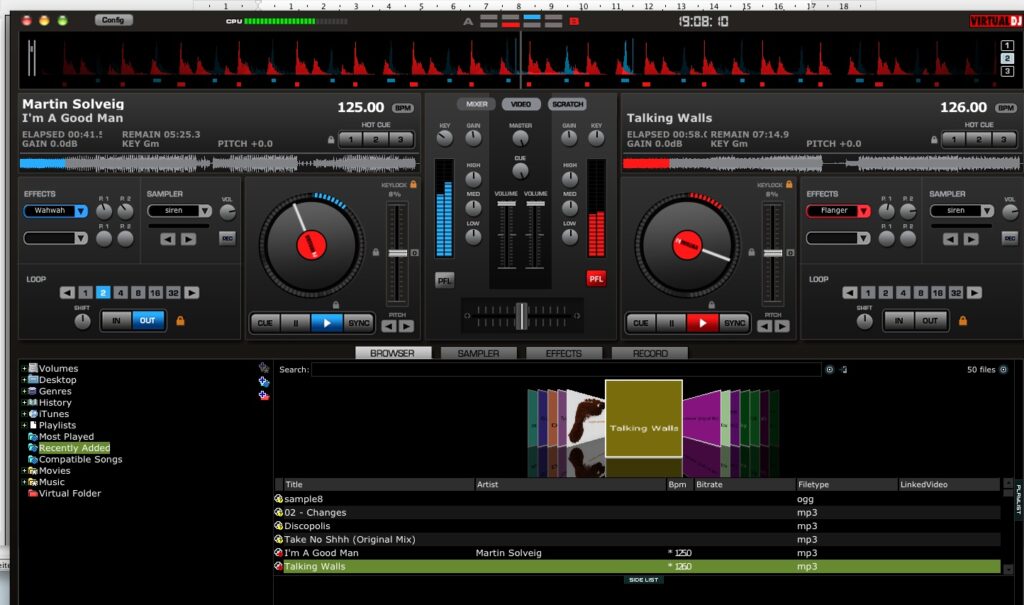 VDJ bietet Multi-Soundcard Support und laut News ab Version7 bis zu 99 Decks. Wir sind gespannt, was dran ist.