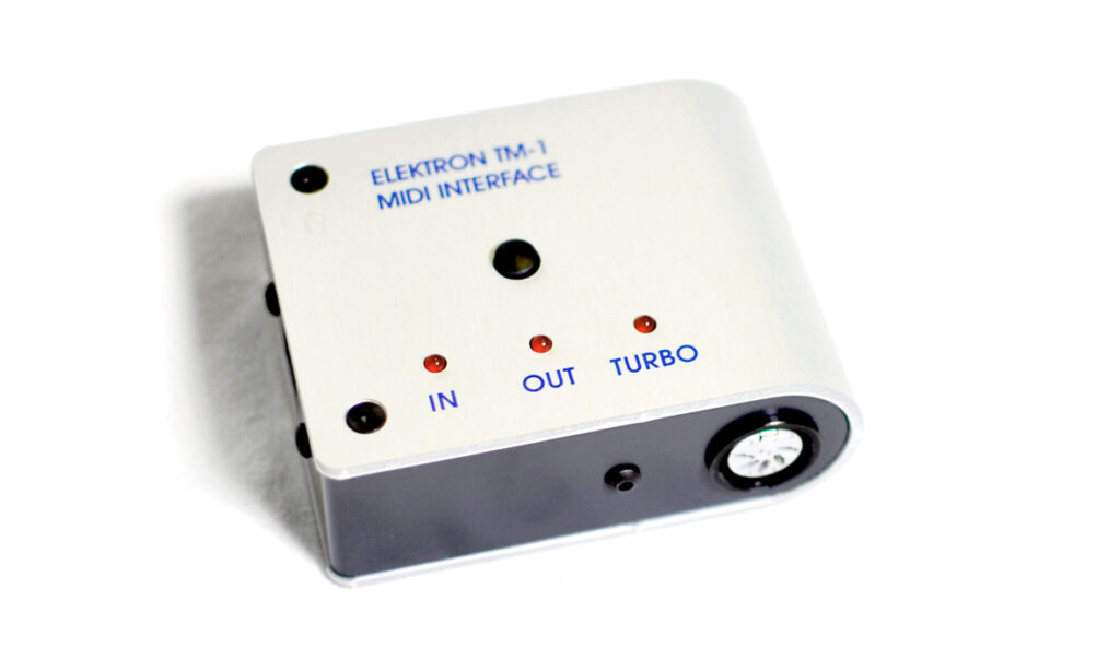 Das TM-1 Turbomidi USB-MIDI-Interface.