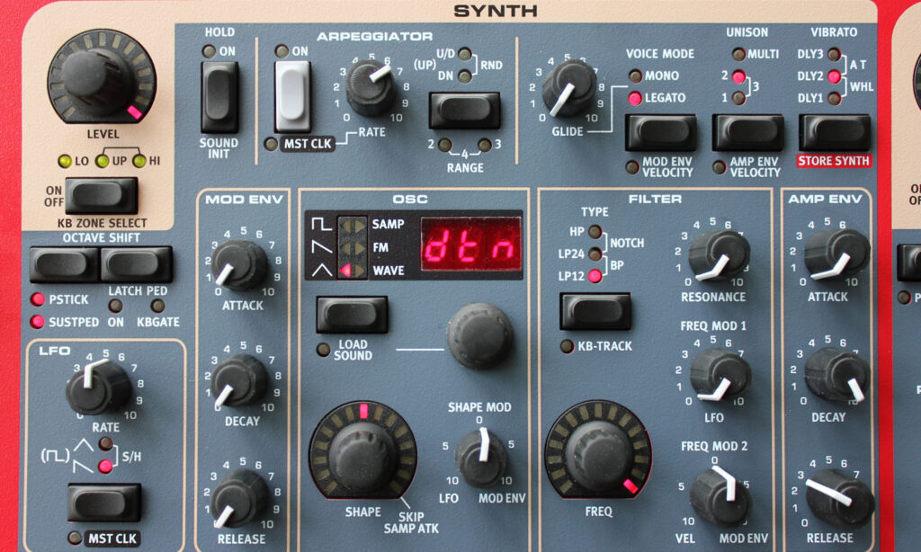 nord_stage_2_synth_sektion