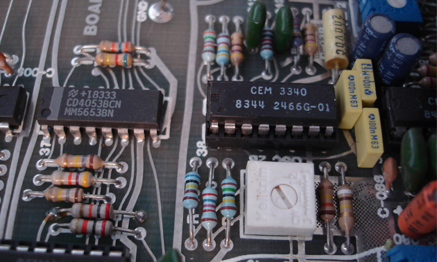 Sequential Prophet-600: CEM 3340-Chip