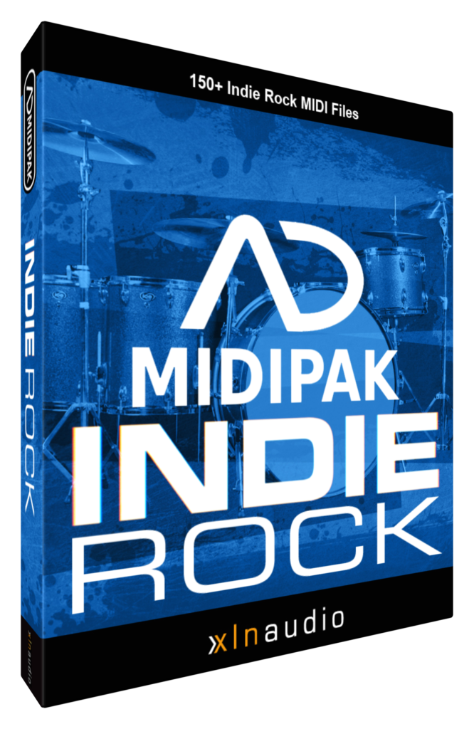 Die Addictive Drums Erweiterung MIDIPak Indie Rock.