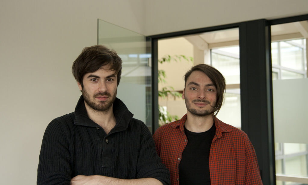 Daniel Schmidt und Robert Kerner beim Interview in Hamburg (Foto: Lasse Eilers)