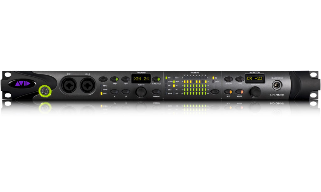 Das AVID HD Omni Audiointerface für Pro Tools HD, HD Native und HDX.