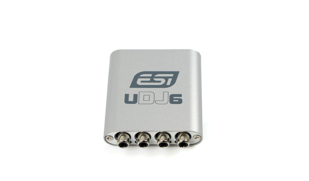 ESI UDJ6: 24 Bit USB-Audio-Interface mit sechs Ausgangskanälen