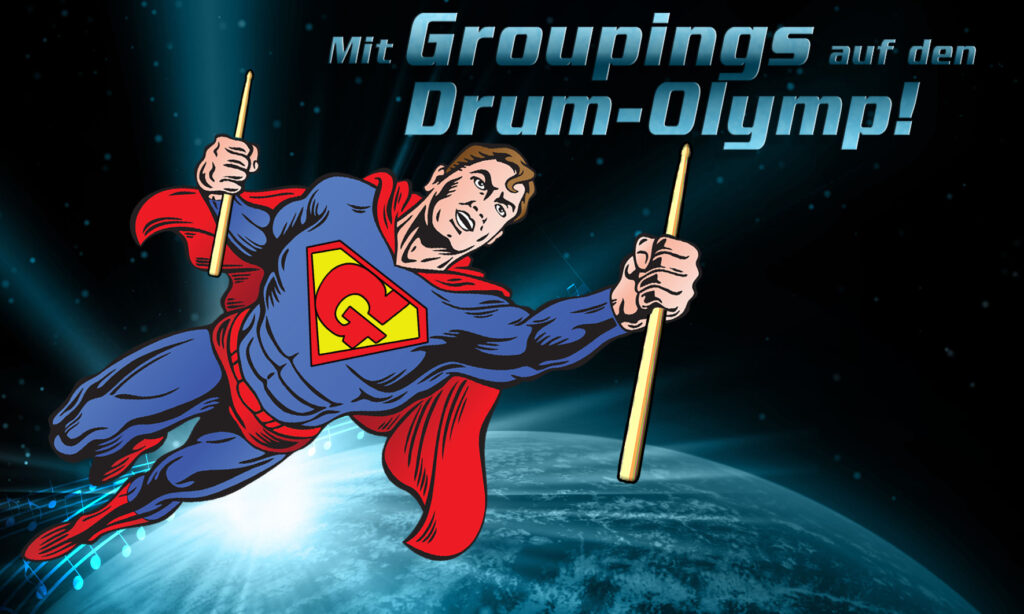 Werdet mit dem Online-Workshops zu Super-Grouper am Drumset!