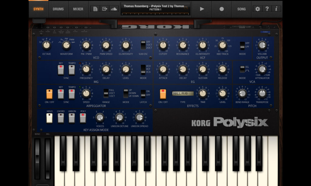 Der Korg iPolysix ist eine gelungene App für Polysix-Liebhaber, kann aber nicht restlos überzeugen.